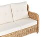 Set da giardino rattan naturale 5 posti ALESSANO_928592