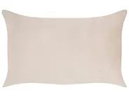 Set of 2 Decorative Cushions BELLE 30 x 50 cm Velvet Light Beige Solid_1168723