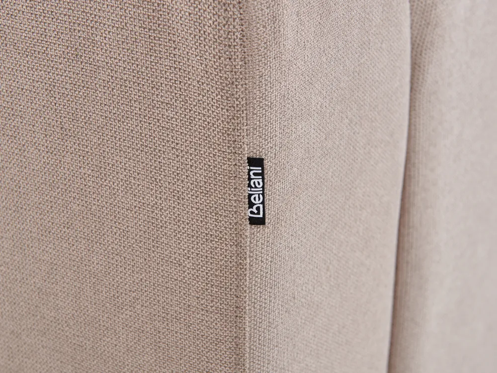 Corner Sofa 4 Seater KOHLO Fabric Taupe Right Hand_945118
