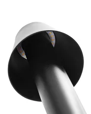 Outdoor LED Bollard Lamp HOLMES Black_917032