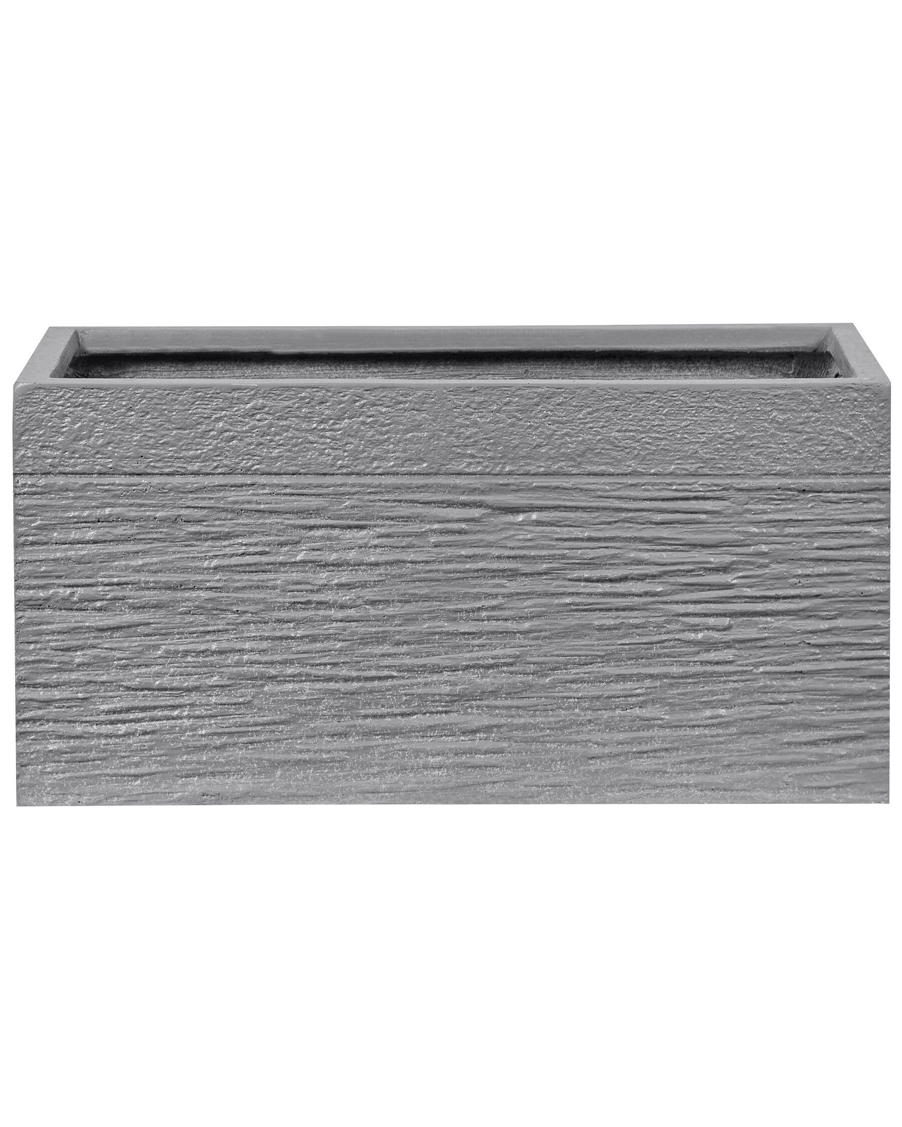 Plant Pot 50 x 23 x 24 cm Grey MYRA_781618