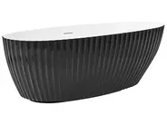 Vasca da bagno freestanding TEFE 170 x 78 cm Nero_1017230