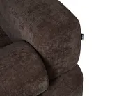 Sofa 2 Seater ELVA Chenille Dark Brown_1035655