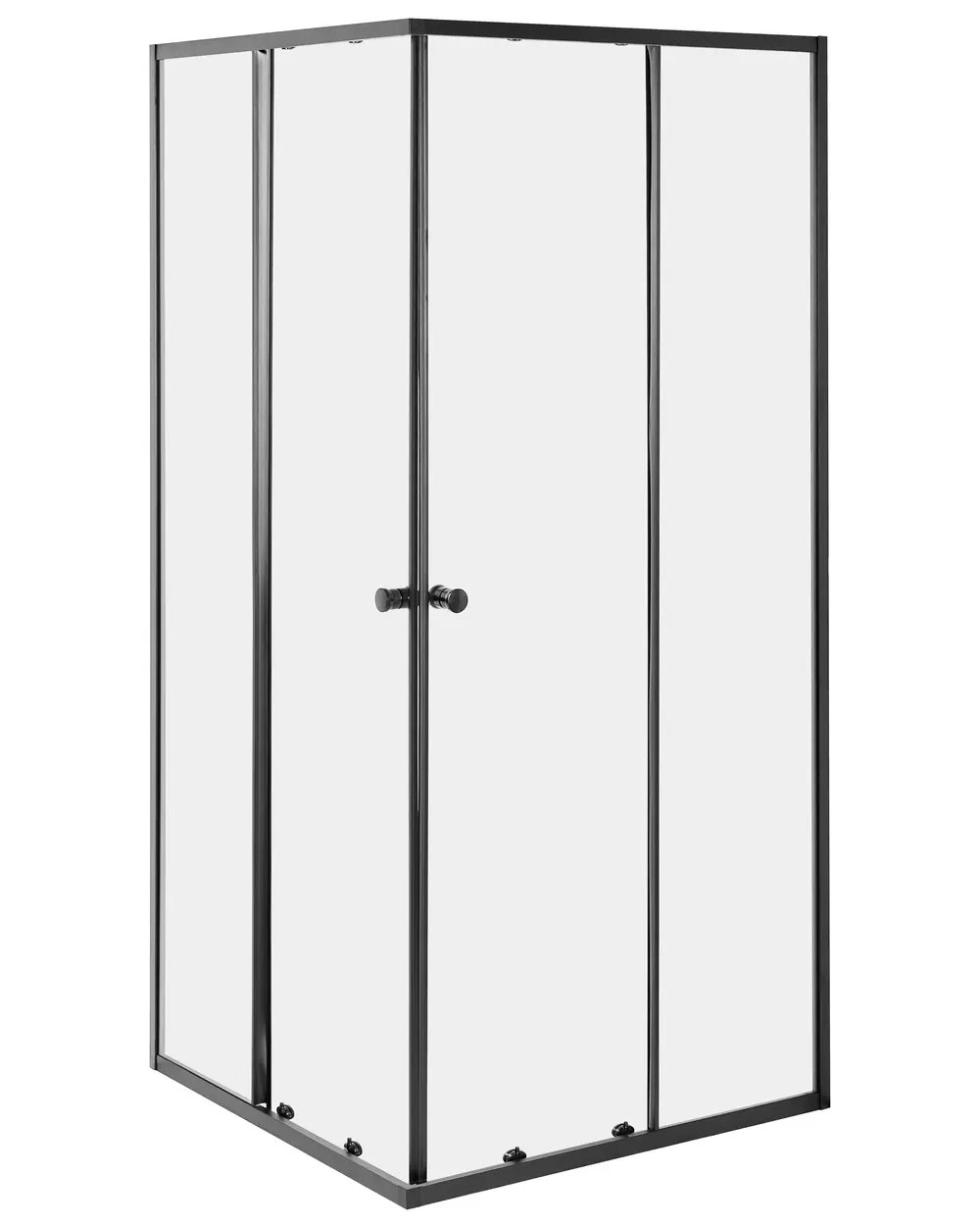 Kabina prysznicowa HUAPI 90 x 90 x 190 cm Czarny