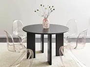 Tavolo da pranzo COSMO Nero 120 cm 120 cm_941986