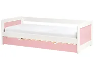 Trundle Bed Pine Wood GRAVELINES 90 x 200 cm (EU Single) Pink_1004438