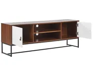 TV Stand NUEVA Dark Brown/ White_787498