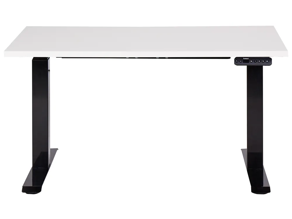 Electric Adjustable Standing Desk DESTINES 120 cm 72 cm White/ Black_899428