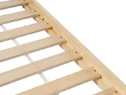 Kids Trundle Bed Pine Wood CRILLON 90 x 200 cm (EU Single) Light Brown_961900