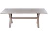 Table de jardin en aluminium 200 x 105 cm beige CASCAIS_917751