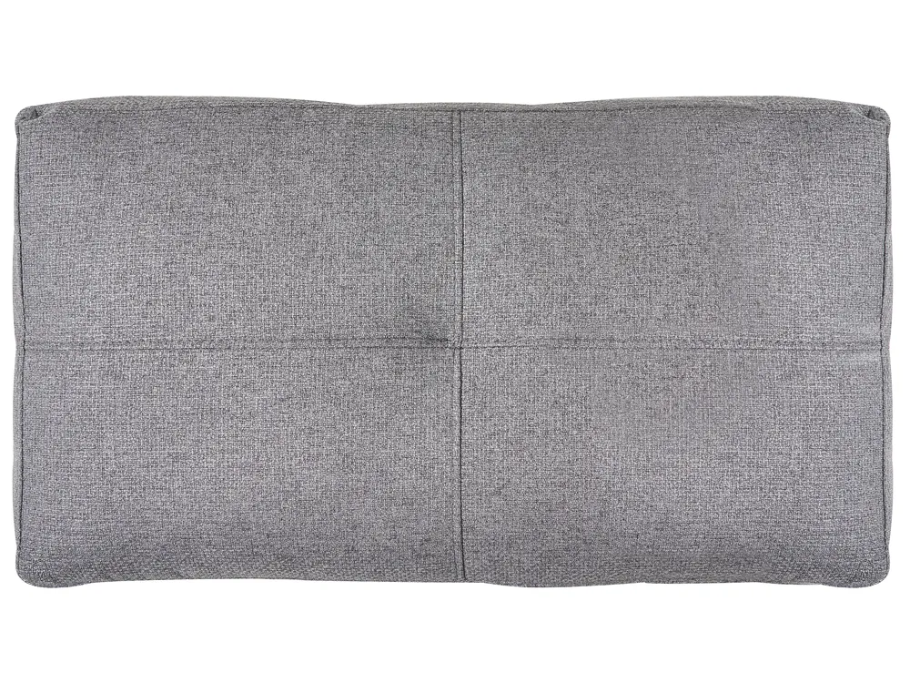Sofa Bed 2 Seater EDLAND Fabric Dark Grey_1059529