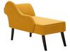 Chaise lounge tessuto senape lato destro BIARRITZ_934332