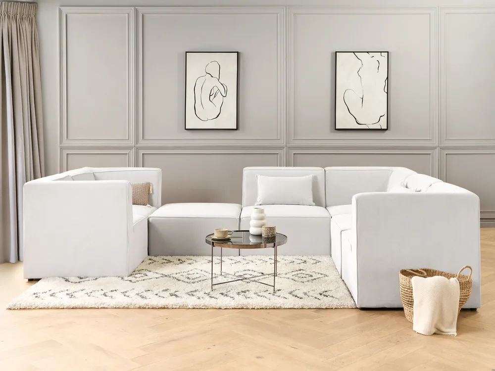 Corner Seat LEMVIG Corduroy Off-White_876466