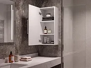 Armario de pared para baño BILBAO 40 cm Blanco_1155599