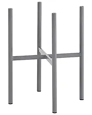 Donica na nóżkach SESLERIA 31 cm Metal Ciemnoszary_1190745