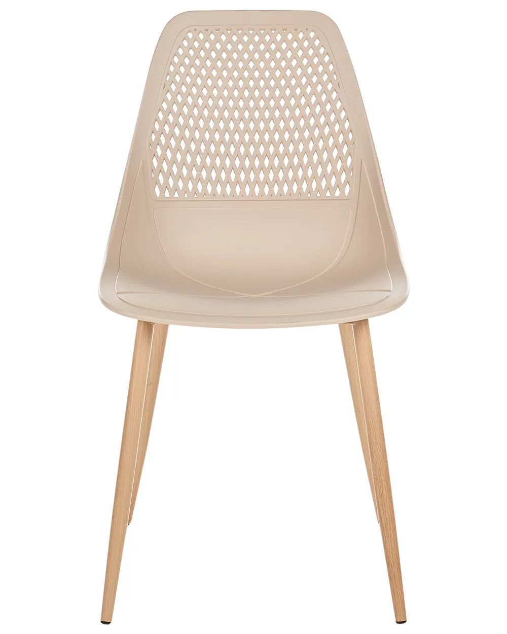 Set di 4 sedie da pranzo HAZELTON Beige_948878