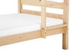 Łóżko piętrowe drewniane 90 x 200 cm jasne REGAT_711751