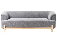 Set da salotto 5 posti ALNOR Tessuto Grigio scuro_1009849