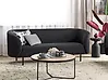 Sofa 3 Seater LOEN Fabric Black