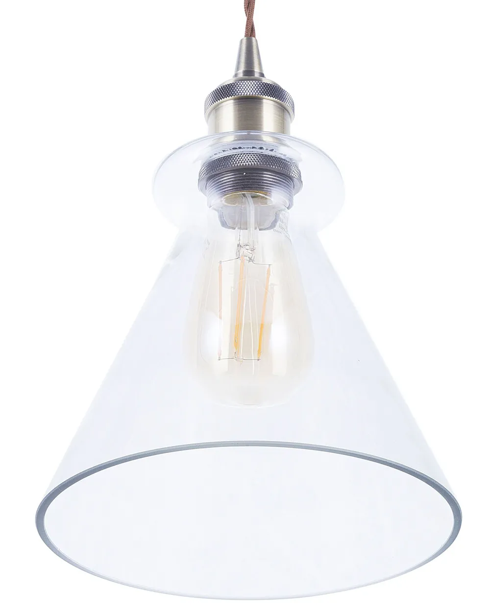 Pendant Lamp BERGANTES Glass Transparent_694652