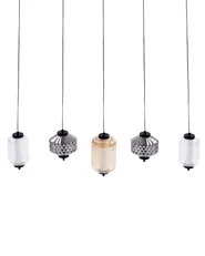 LED Pendant Lamp SULLANE LED Glass Multicolour_948806