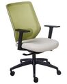 Otočná kancelářská židle zelená VIRTUOSO_919960