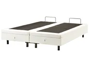 Adjustable Bed without Headboard Boucle DUKE 160 x 200 cm (EU King Size) Off-White_1011450