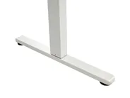 Biurko regulowane elektrycznie LUCAMA 120 cm 60 cm Z portem USB Jasny brąz/ biały_1031020