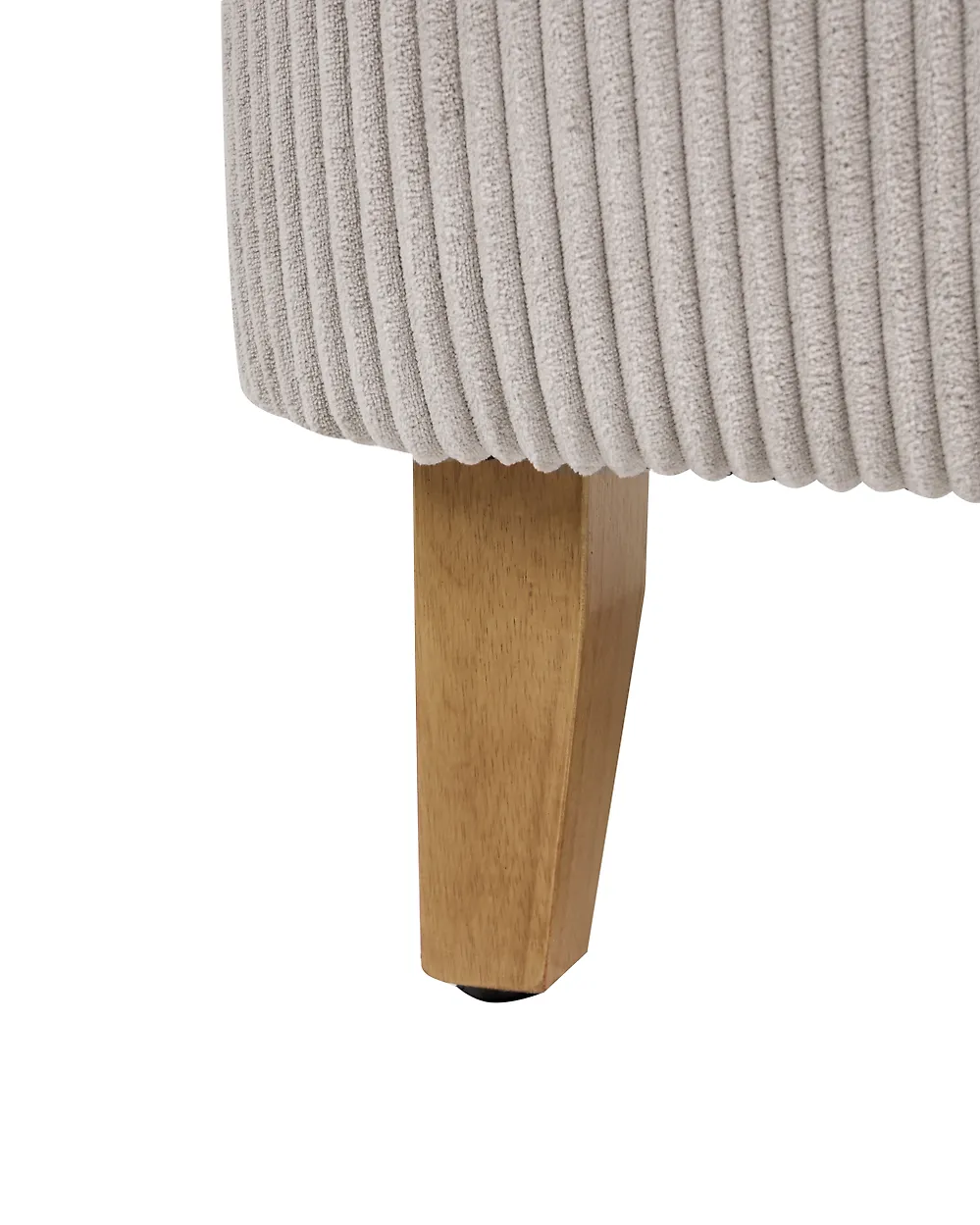 Wingback Chair ABSON Corduroy Light Beige_1186232