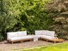 Ensemble de jardin modulable 5 places blanc SANZA_932430