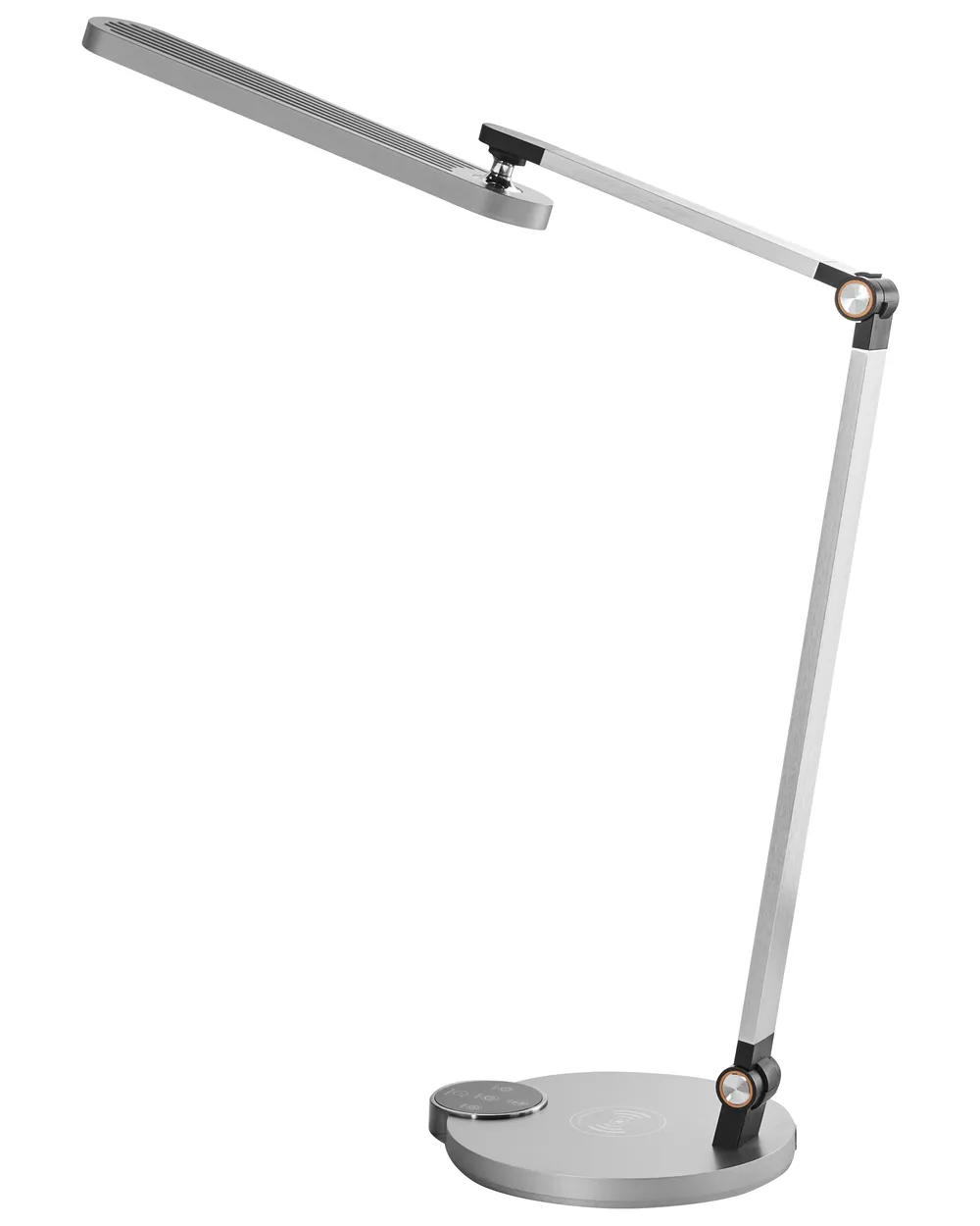 Lampada Bianca Scrivania Braccio Flessibile Perry Trio Lighting