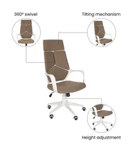Office Chair DELIGHT Brown_1073920