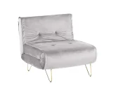 Living Room Set 3 Seater VESTFOLD Velvet Grey_808938