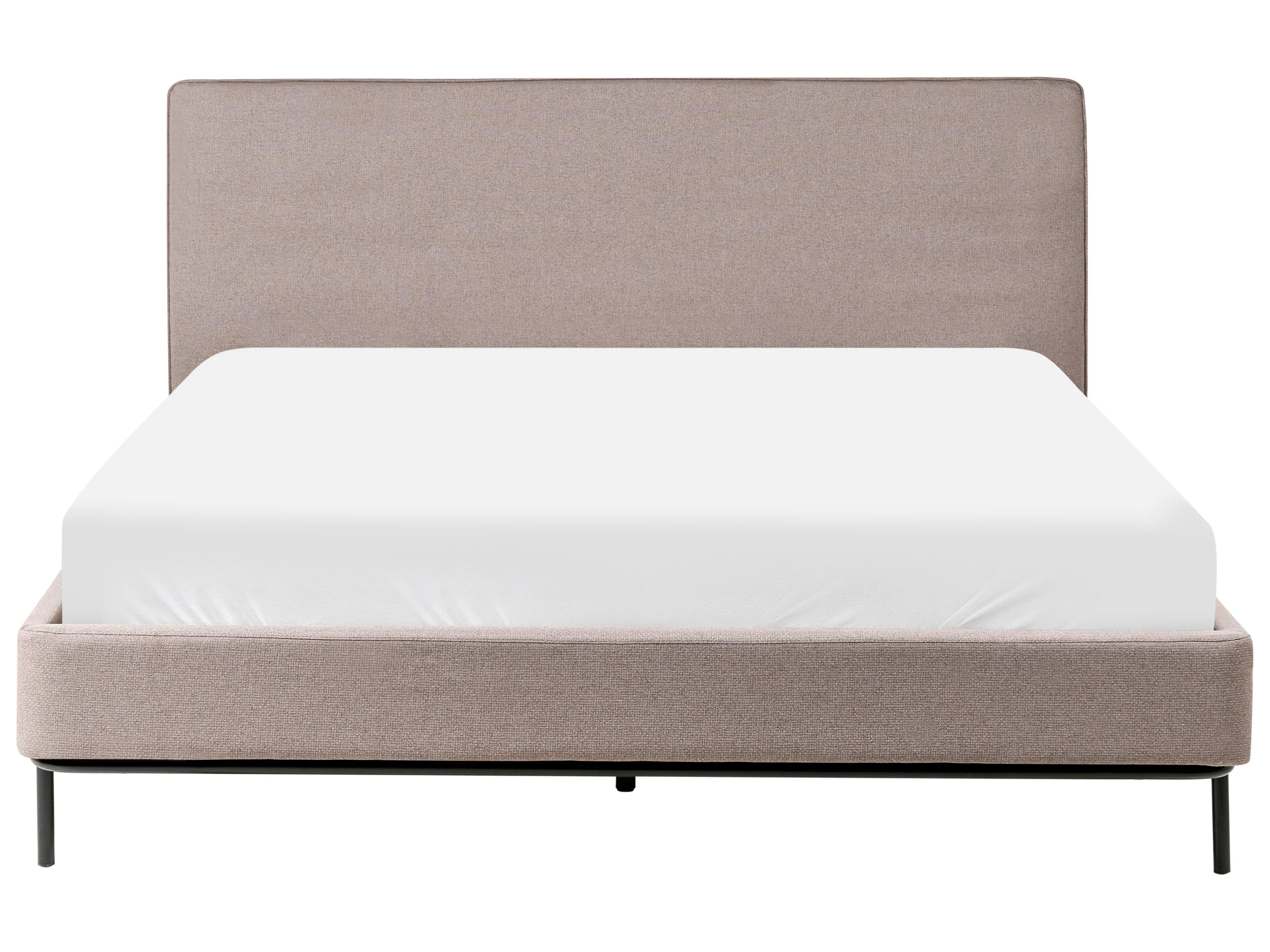 Letto Tessuto CORIO 160 x 200 cm Tortora_1010372