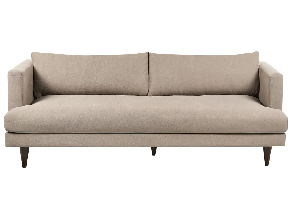 Sofa dla 3 osób JARPEN Jasnobrązowy