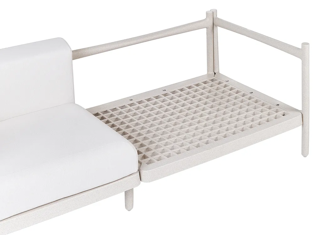 Garden Sofa 2 Seater FERRETTI Light Beige_931339