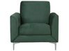 Conjunto de sofás com 6 lugares em veludo verde FENES_730527