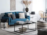 Sofa 2 Seater KALMAR Fabric Sea Blue_1144937