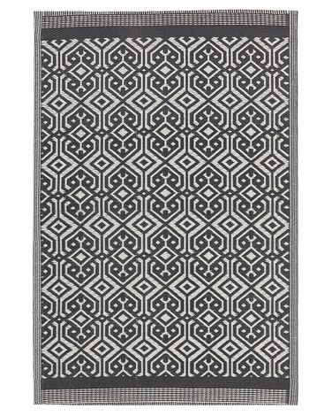 Venkovní koberec černý 120x180 cm BARMER