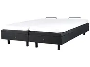 Adjustable Bed without Headboard Fabric DUKE 180 x 200 cm (EU Super King) Dark Grey_971036