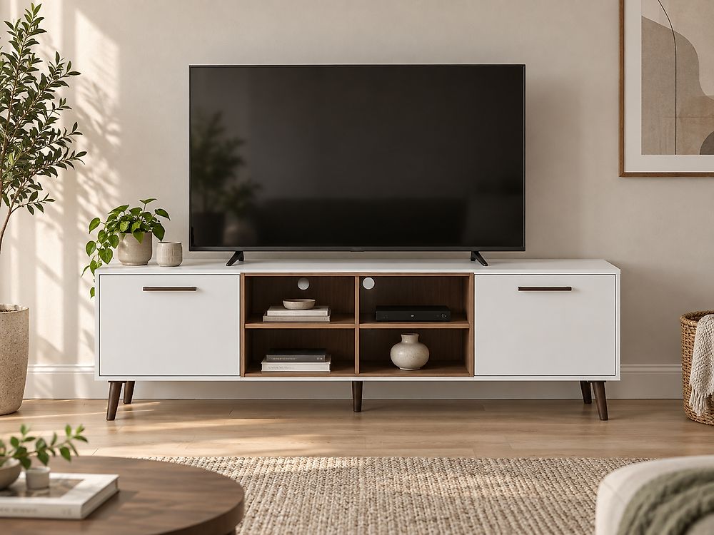 TV-Möbel ALLOA Weiss