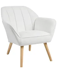 Poltrona TORUD Tessuto Bianco_1072771