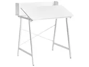 Biurko kreślarskie z regulowanym blatem ALAND 80 cm 62 cm Biały_1054957