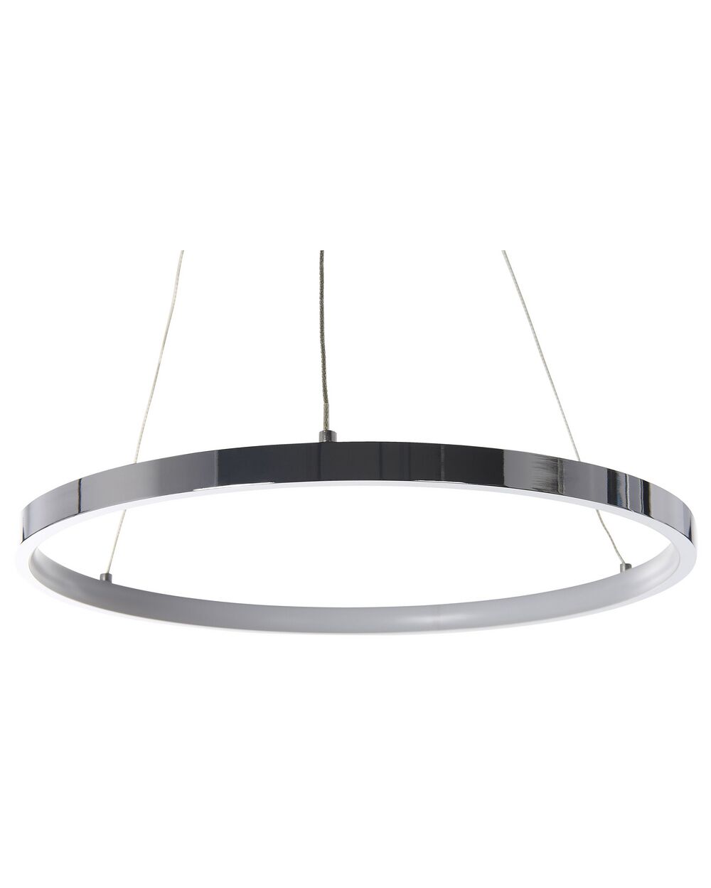 LED Hängeleuchte JORDAN Metall Silber