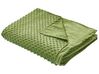 Fodera per coperta ponderata verde 135 x 200 cm CALLISTO_891794