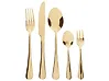 30 Piece Cutlery Set FUSILLI Gold