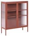 Vitrin LERRYN 90 cm Fém Aranybarna