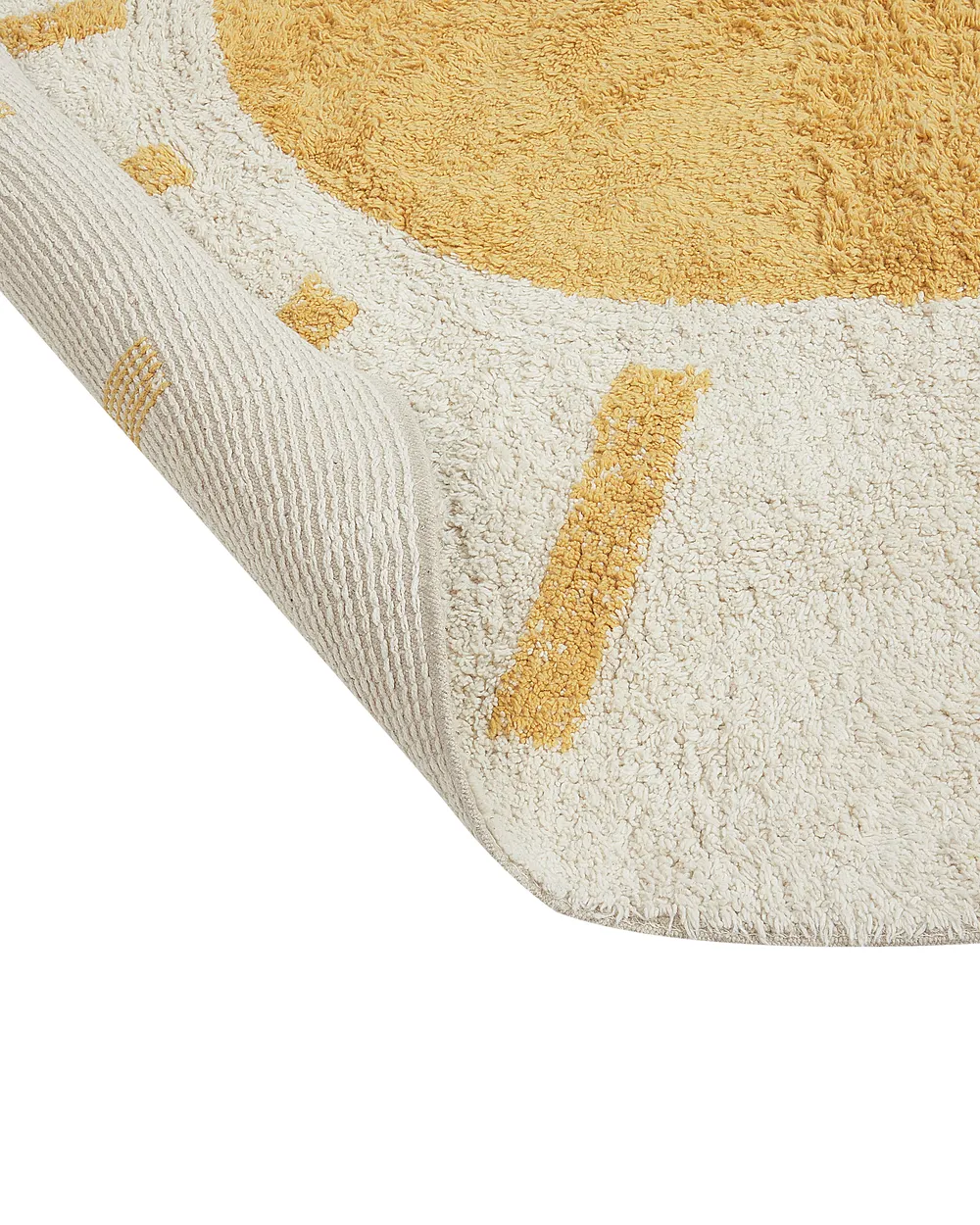 Tappeto per bambini BAIKER Beige ø 140 cm Cotone_903866
