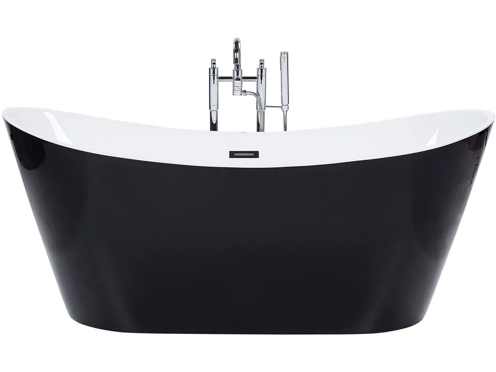 Freestanding Bathtub ANTIGUA 1600 x 760 mm Black