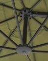 Fribärande parasoll 245 x 245 cm Grön MONZA II_828560